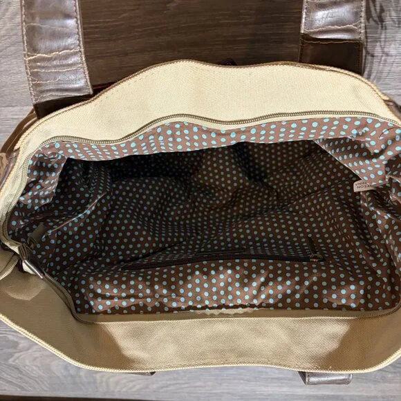 Chala Horse Everyday Zip Tote Shoulder Bag Fringe Large Travel School Work - Picture 12 of 15